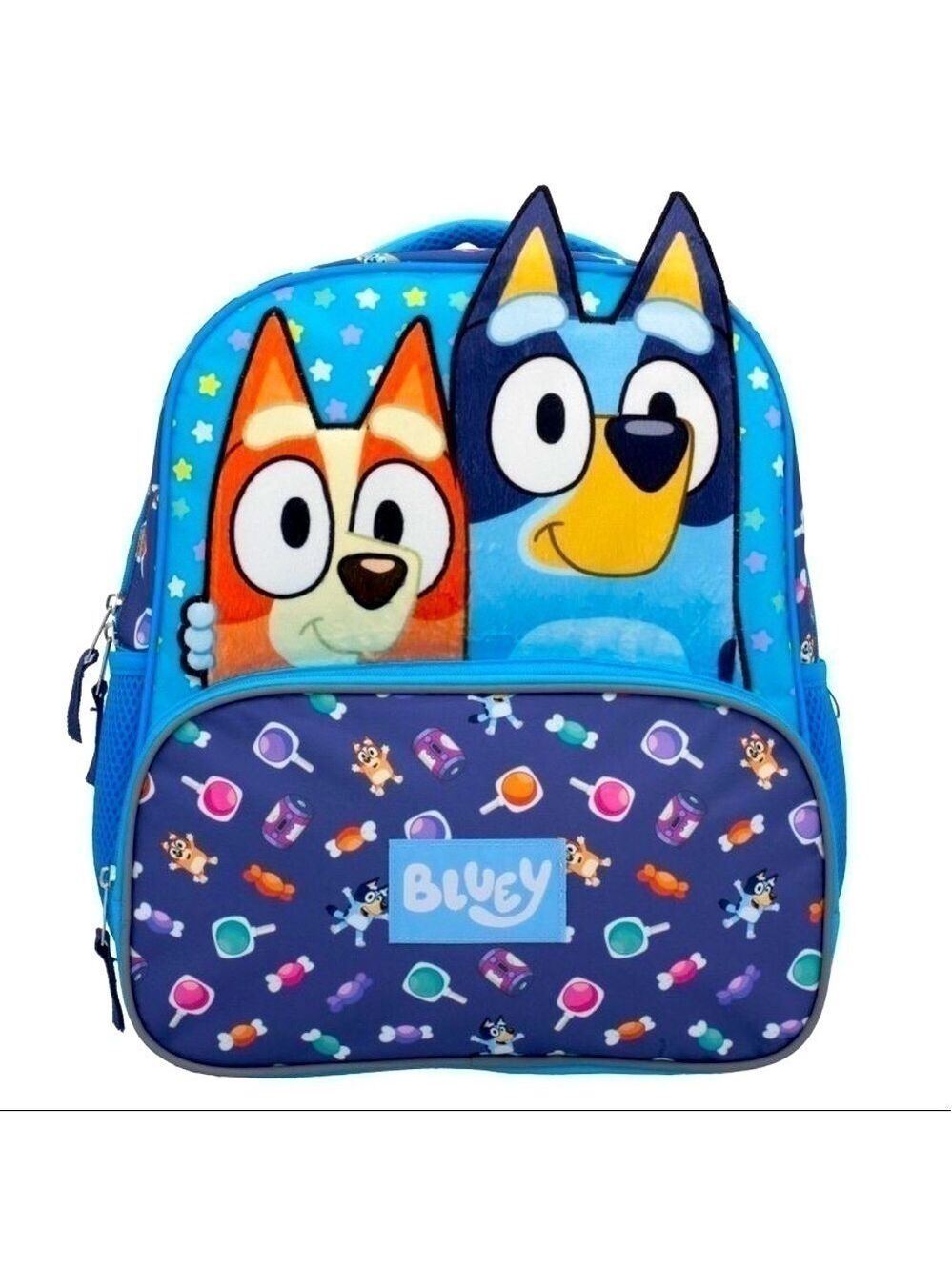 Moose Bluey Bingo Kids Boy Girl 14" Backpack Book Bag Blue